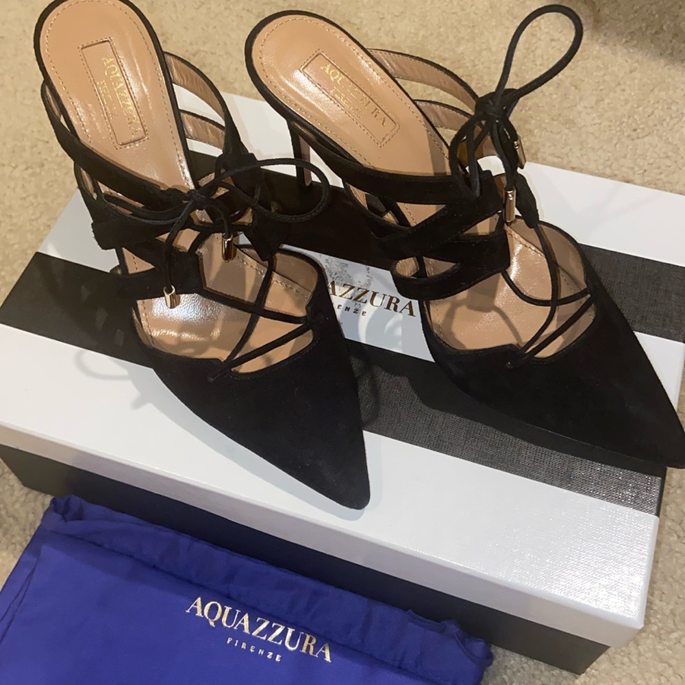 Aquazurra Belgravia Mule 85